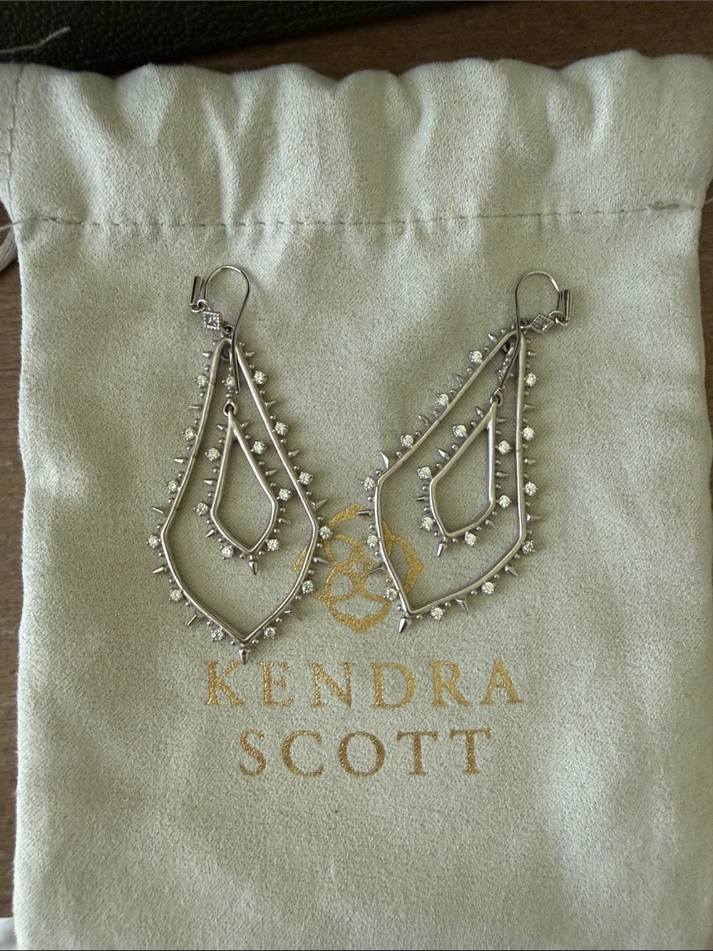 Kendra Scott Earrings dangles silver
